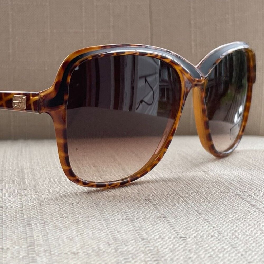 Jacques Fath Women Sunglasses Brown Tone UV400 nm Protection 100% Made in France